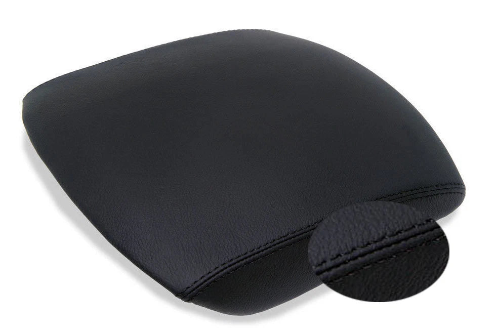 Center Console Armrest Cover for Honda Pilot (2009–2015) Black Leather