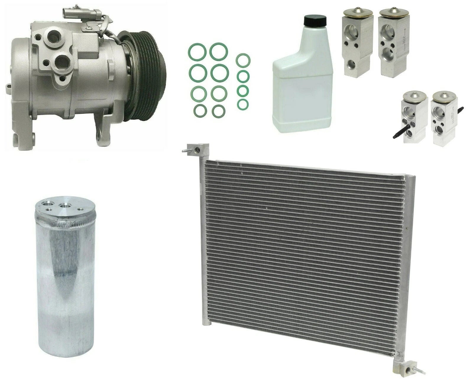 AC Compressor Kit with Condenser for Holden Commodore VE (2007–2013)