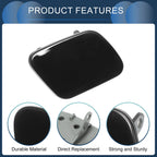 Front Right Washer Nozzle Cover Cap for Volkswagen Touareg (2002–2006) Black