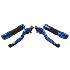 Folding Extendable Brake Clutch Levers Grip Set for BMW S1000R S1000RR (2010-2023)