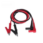 T1101 Test Clip for Multimeter (12.6 Inch) - Silicone Insulated Probe Clips