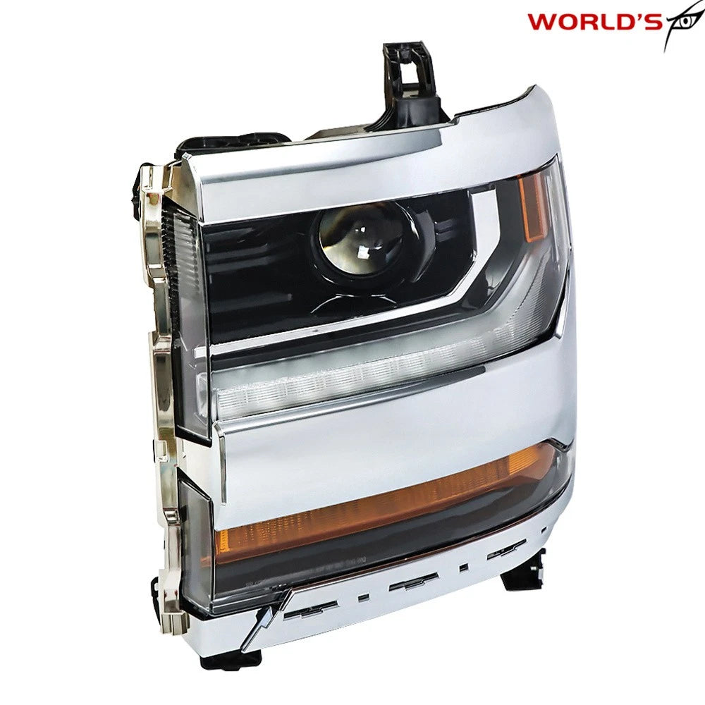 Driver LH Headlight with LED for Chevy Silverado 1500 (2016–2018)