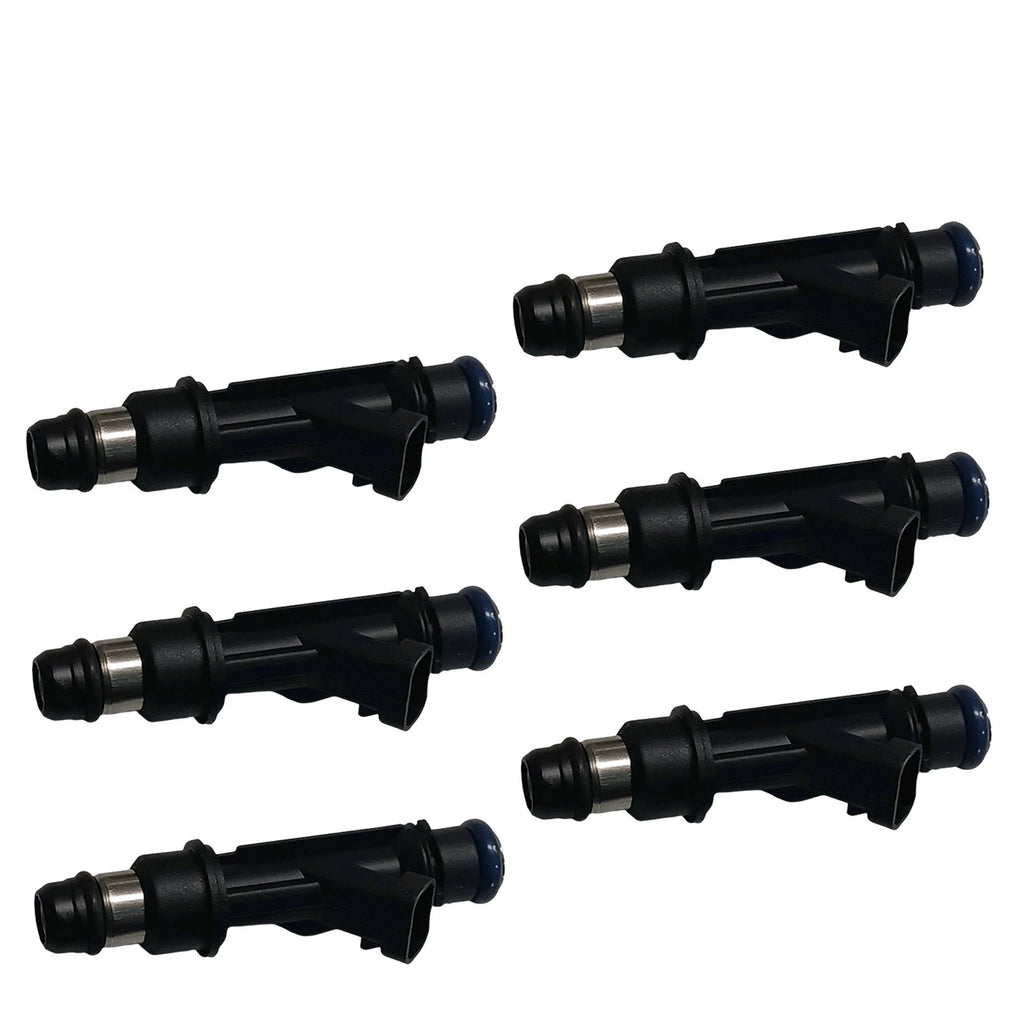 Set of 6 Fuel Injectors for GMC Envoy Chevrolet Buick Rainier (2002–2007)