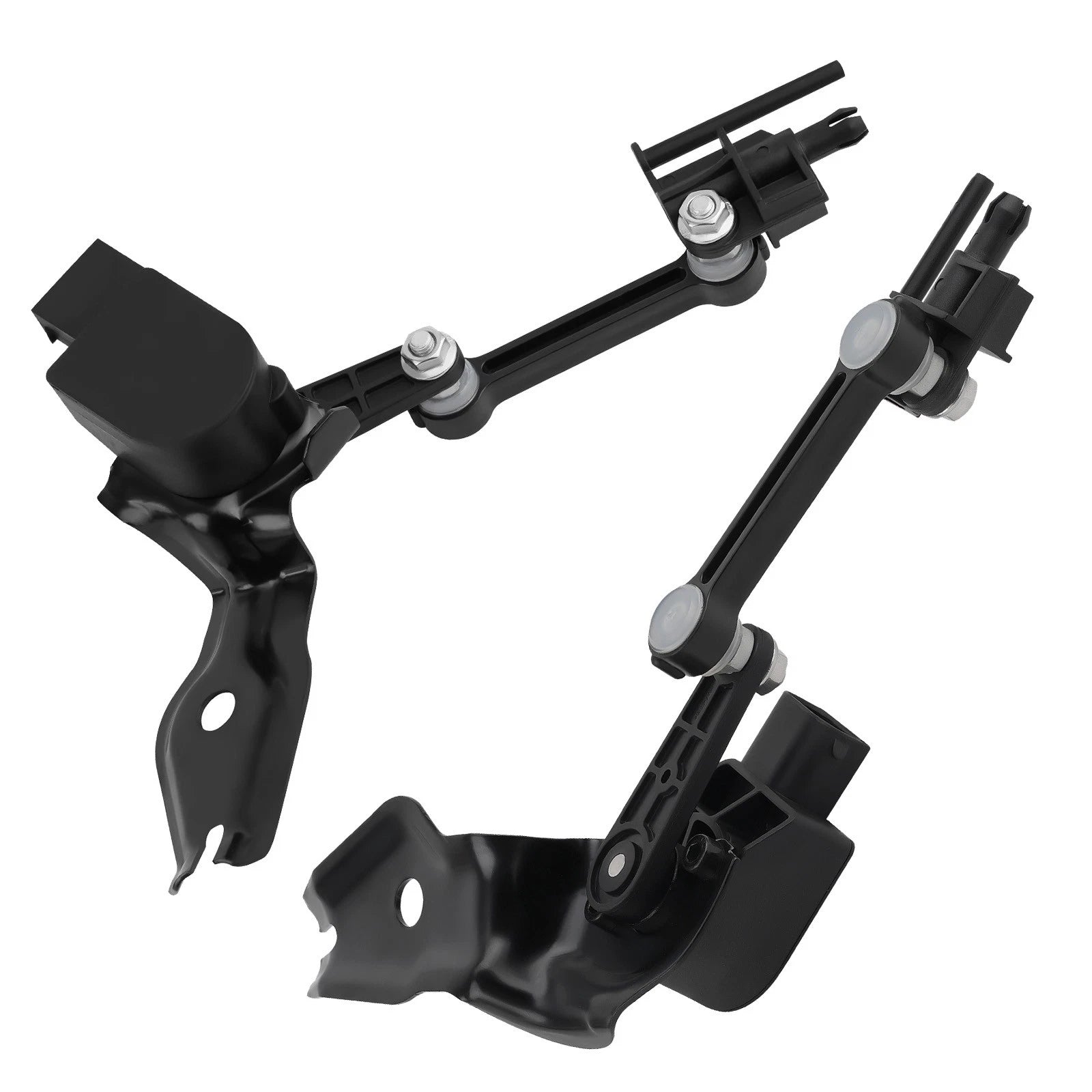 2X Front Height Level Sensor for Audi Q7 VW Touareg (2007–2015) 7L0616214C 7L0616213D