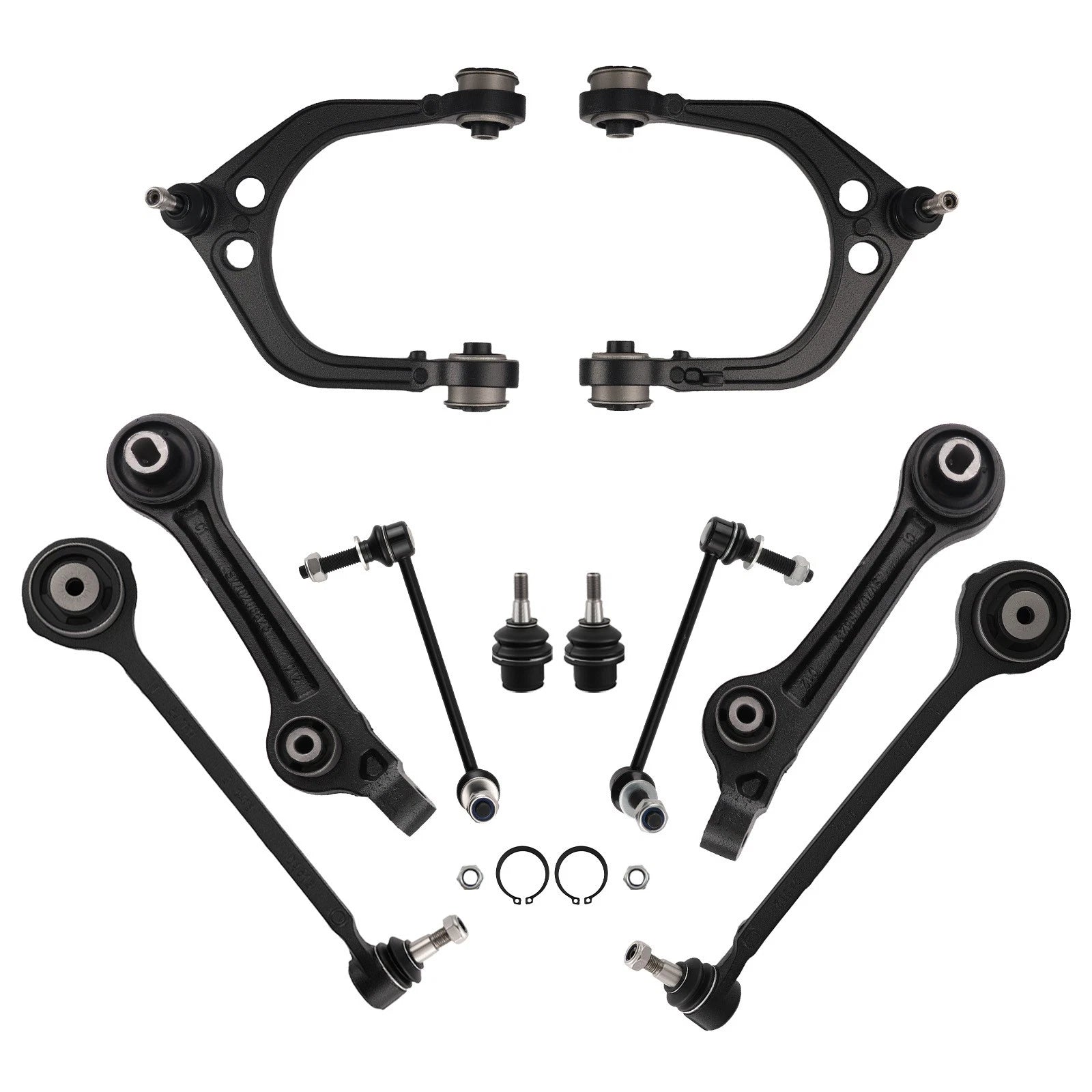 Front Upper Lower Control Arm Sway Bar End Link for Chrysler 300 Charger (2011–2019)