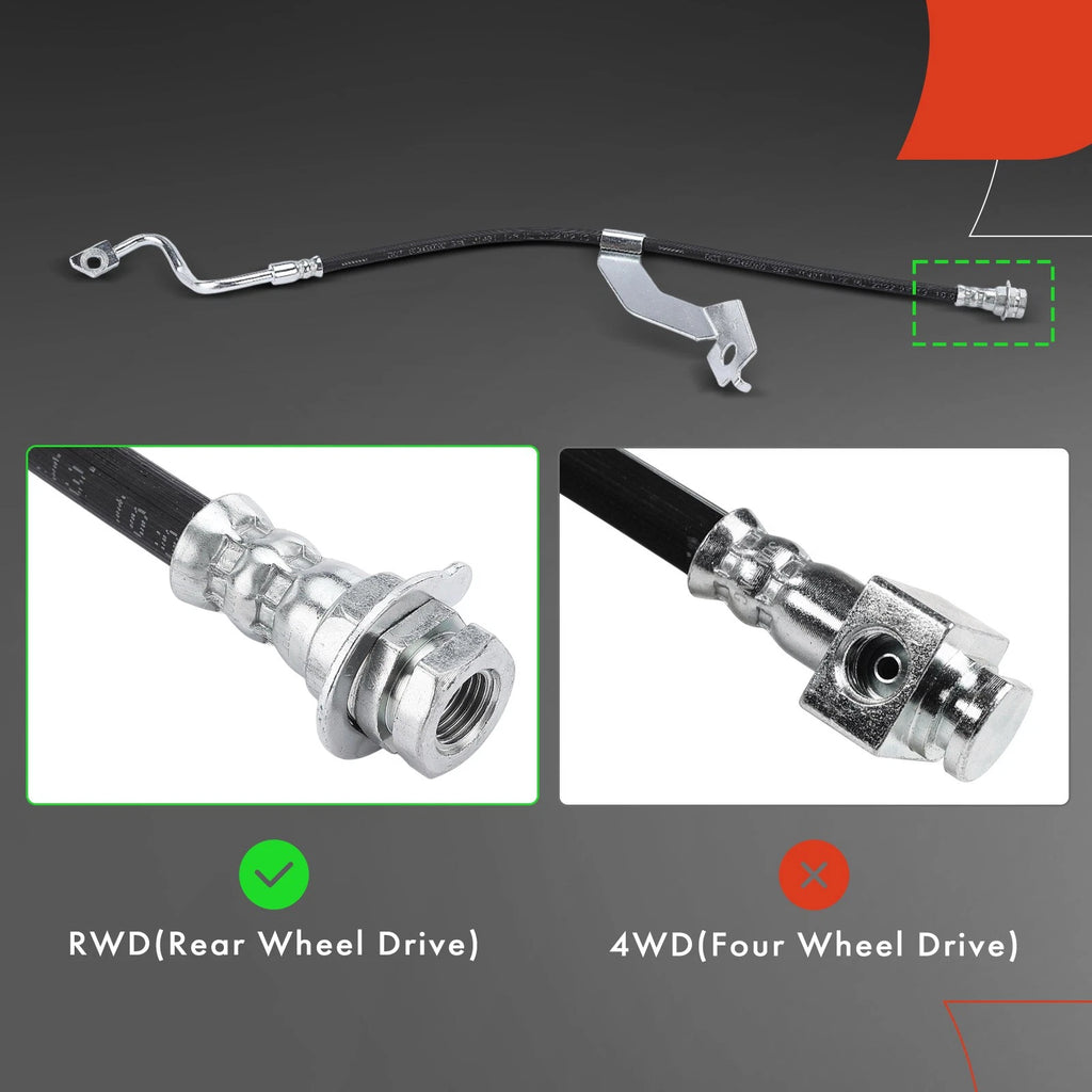 Front Right Brake Hydraulic Hose for Ford F-250 F-350 Super Duty (2008–2012)