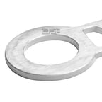 2X 10MM Aluminum Silver Racing Towing Tow Hook Kit for Universal Fit (2010–2023)