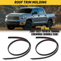 Set of 2 Roof Drip Molding for Toyota Tundra Crew Max (2007–2021)
