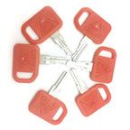 6 Pcs Ignition Keys AT195302 AR51481 for John Deere 1200 210C (1990–1999)