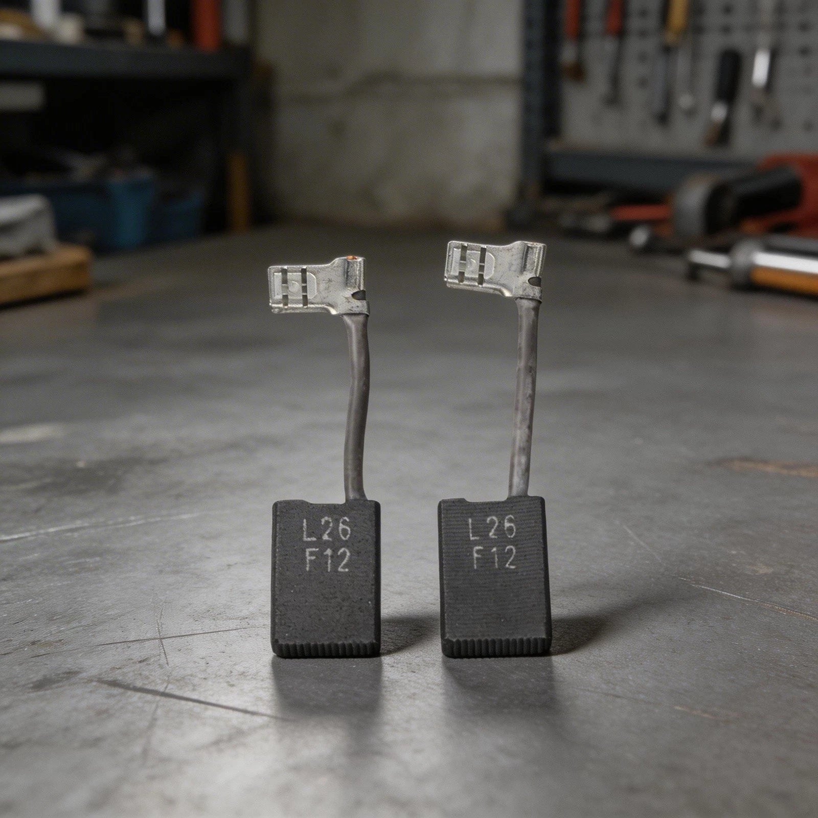 2X Carbon Brushes for Vacuum Cleaner (Replacement)