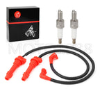 Spark Plug & Ignition Coil Cap w/ Wire for Polaris Ranger XP Crew 900 1000 (2013–2021)