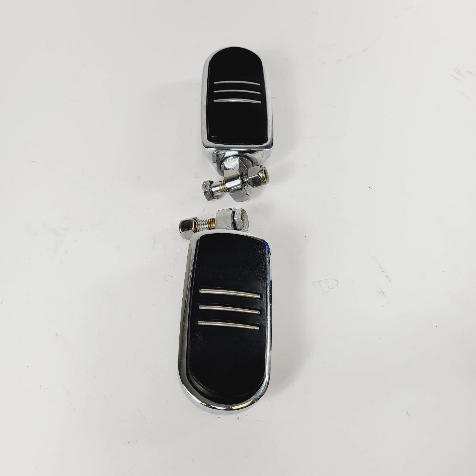 Chrome Streamliner Passenger Highway Foot Pegs for Harley (OEM)