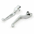 Chrome Brake Clutch Levers for Harley XL Dyna Touring Softail (1996–2007)