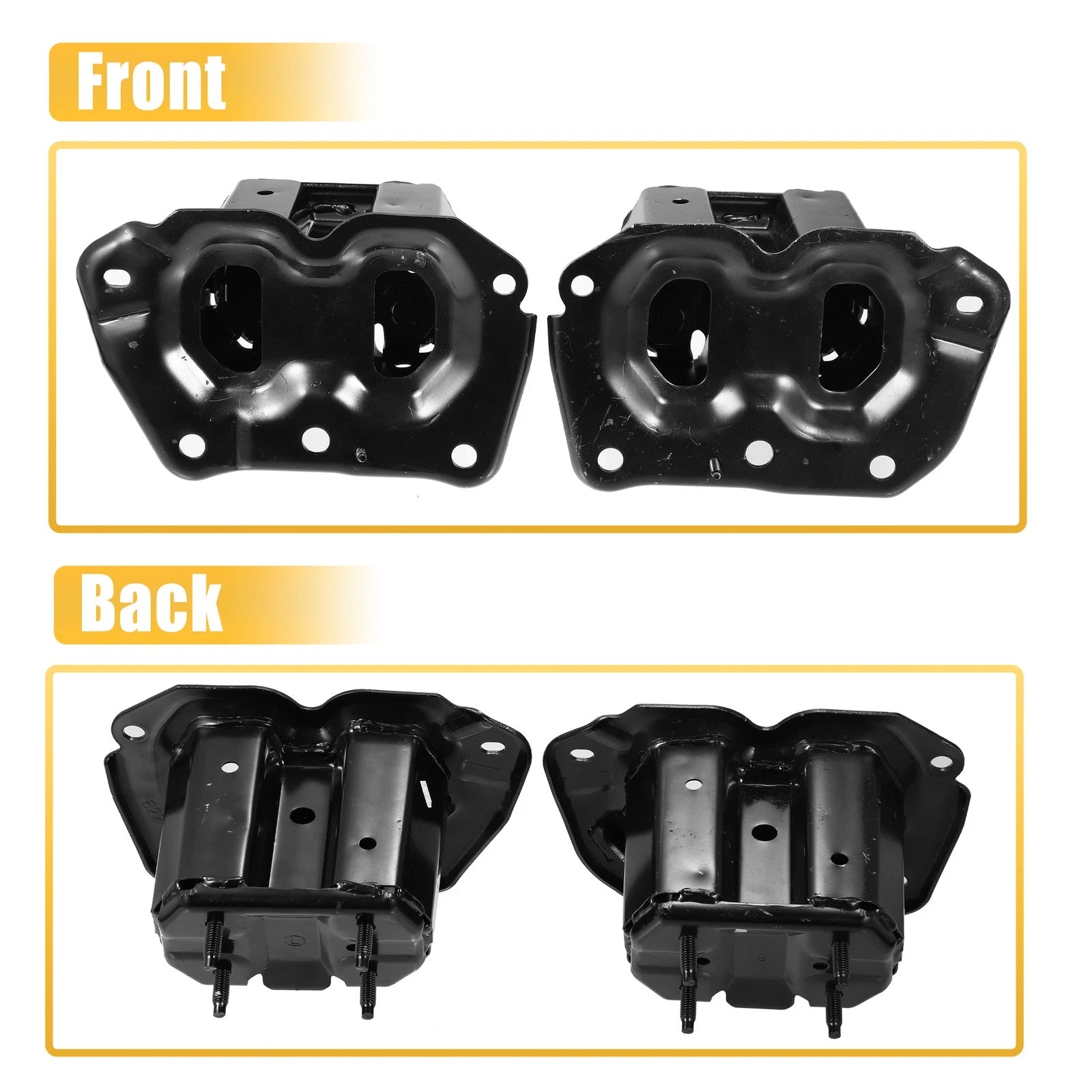 1 Pair Bumper Bracket for Nissan Altima (2014–2017)