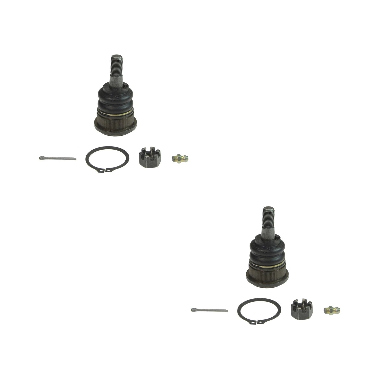 2X Moog Front Upper Suspension Ball Joint Kit for Fusion Milan MKZ Zephyr (FWD)