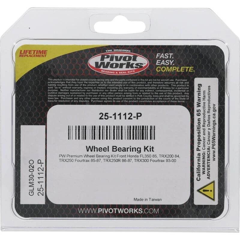 Pivot Works Wheel Bearing for