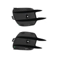2X Front Bumper Fog Light Grille Cover for Mercedes-Benz W213 E Class (2016–2019)