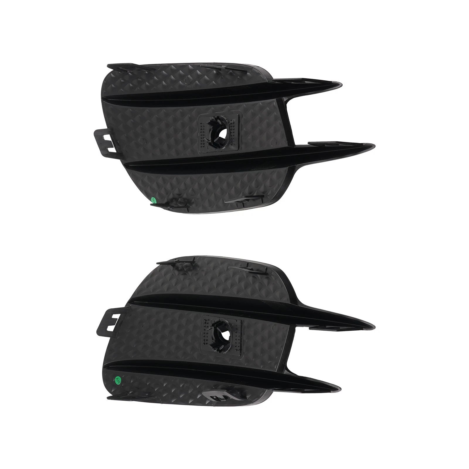 2X Front Bumper Fog Light Grille Cover for Mercedes-Benz W213 E Class (2016–2019)