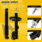 Set of 4 Shocks Struts for Kia Soul (2010-2013)