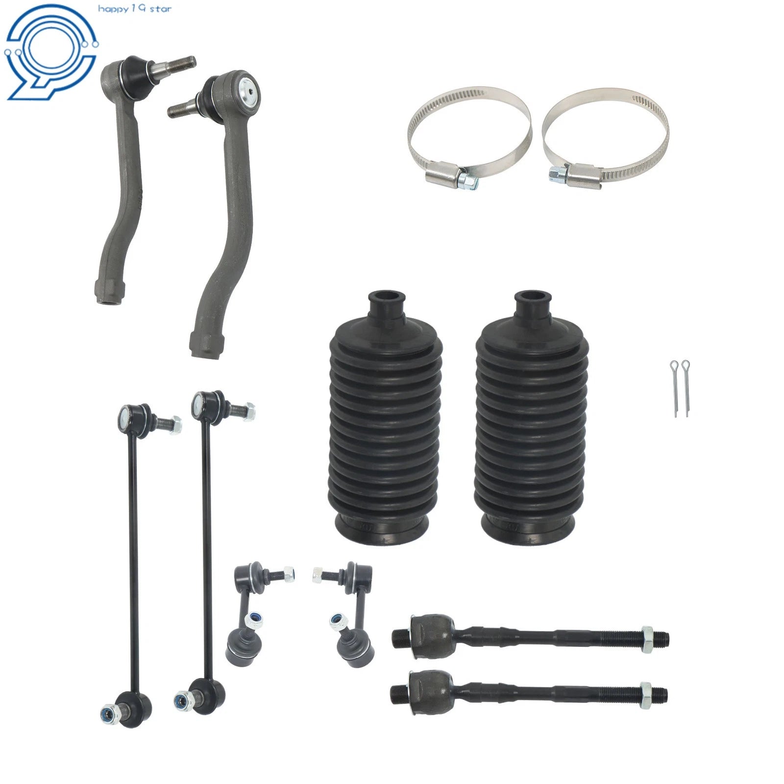 Suspension Kit Lower Front Control Arm Set of 12 for Nissan Altima (2007–2013) K750094