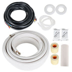 Install Kit for Mini Split Heat Pump Systems (1/4" - 3/8" Dia, 50 Feet)