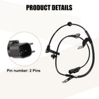 Set of 4 ABS Wheel Speed Sensors 56029338AB for Chrysler 200 (2011–2014)