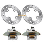 Front Brake Calipers & Disc Rotors for Honda Rancher 420 TRX420 (2014–2019)