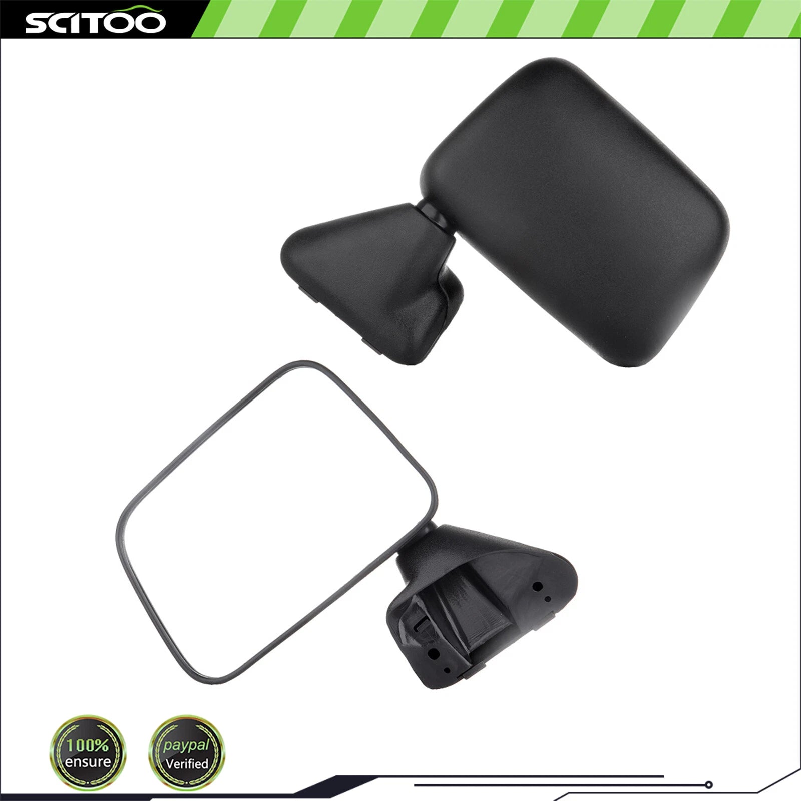 Manual Side Mirror LH for Toyota 4Runner/Pickup (1987–1989)