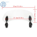 Adjustable Clip-on Windscreen Extender for Universal Motorcycle