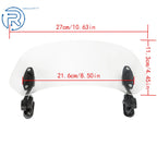 Adjustable Clip-on Windscreen Extender for Universal Motorcycle