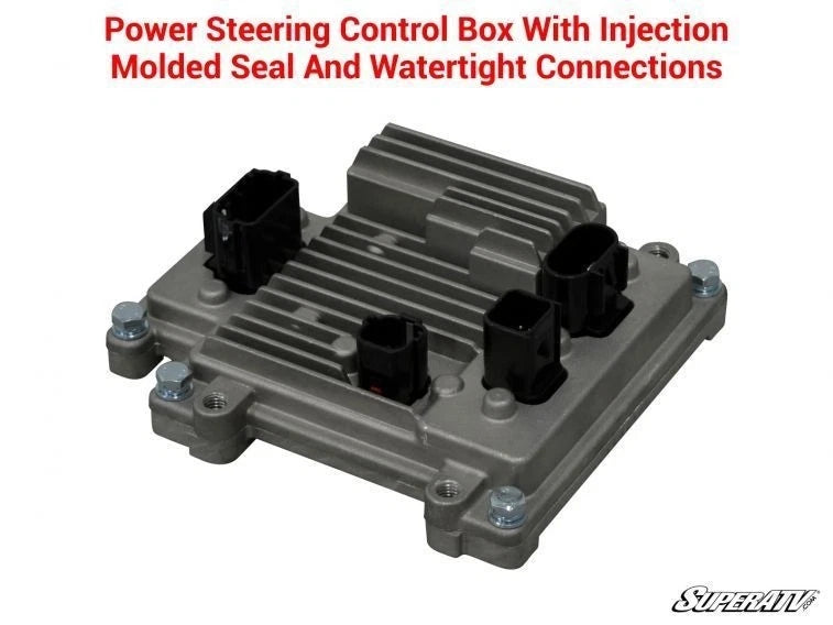 SuperATV EZ-Steer Power Steering Kit for Kawasaki Mule FXT/FX/DX/DXT/FXR (2015–2023)