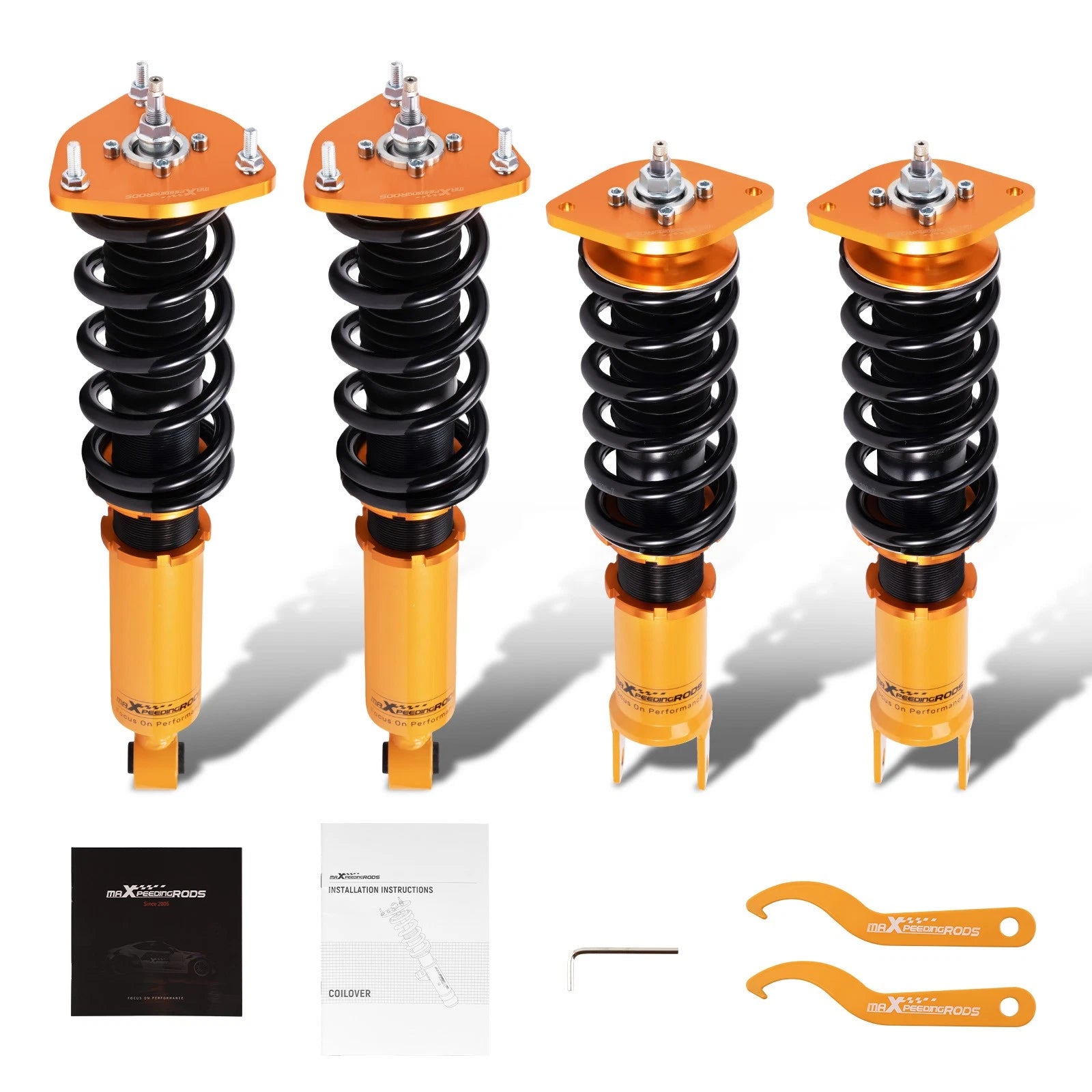 Adjustable Coilovers Lowering Kit for Nissan 370Z Z34 (2008–2016)