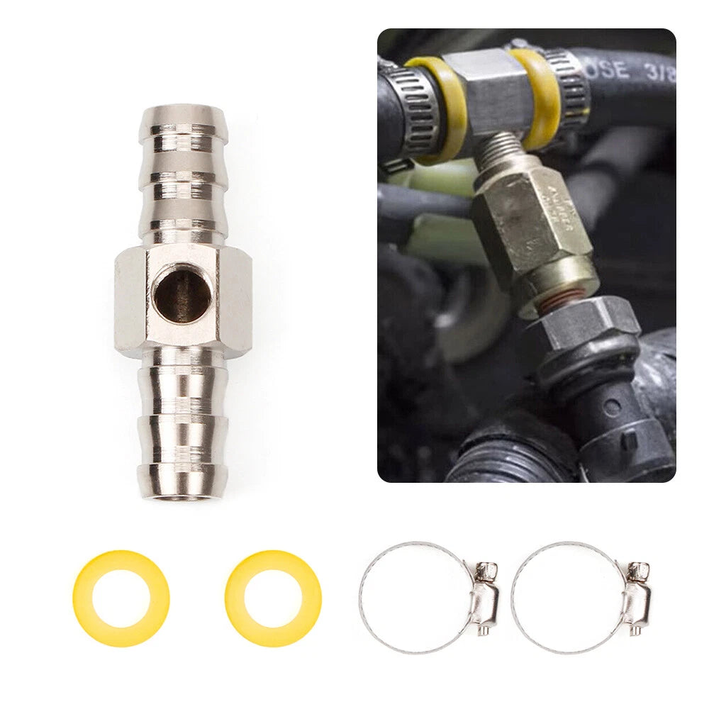 Fuel Line Pressure T-fitting Adapter for 1/8 NPT