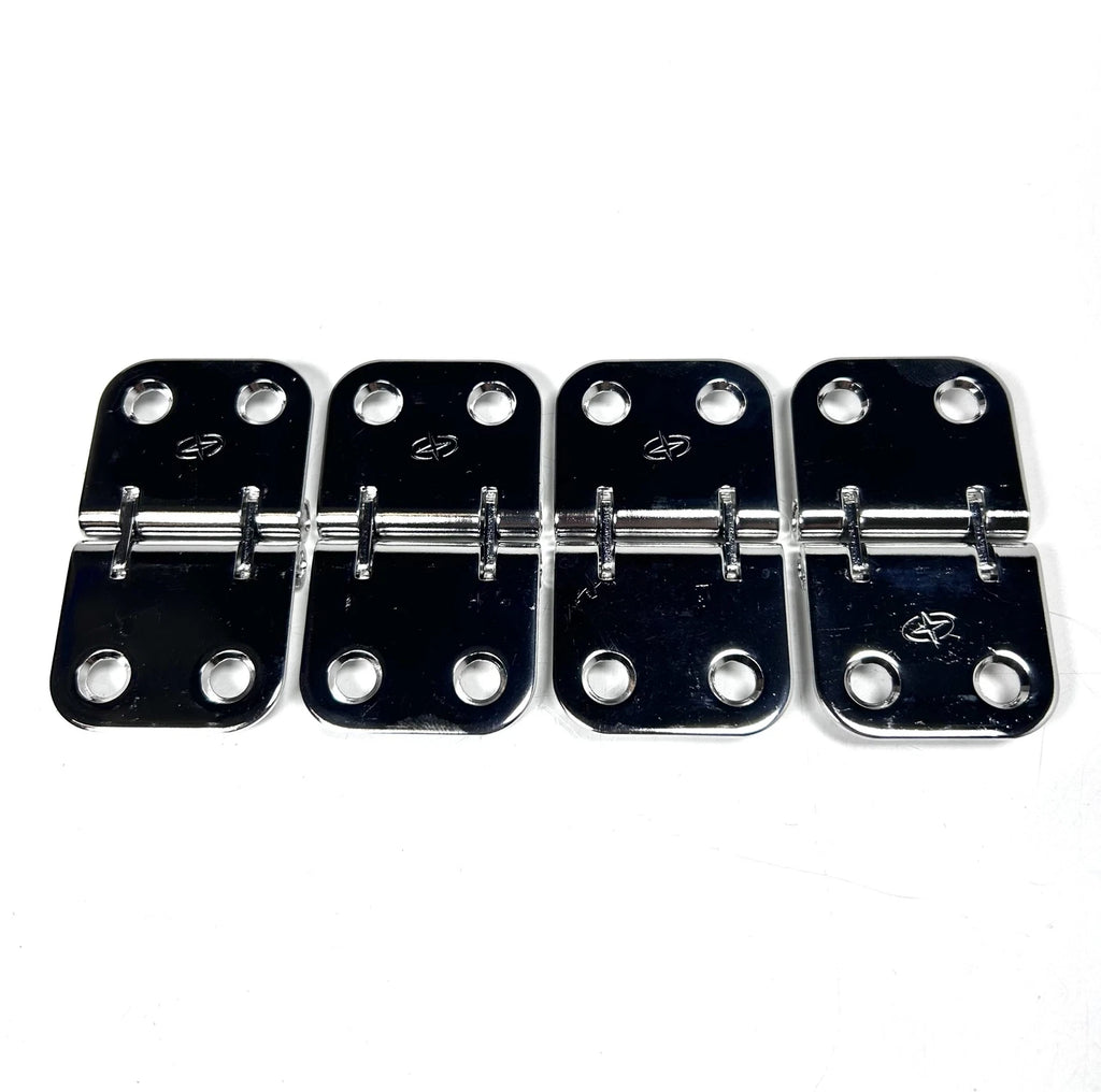 Set of 4 Stainless Steel Marine Hinges 2.75'' x 1.5'' for GEMLUX
