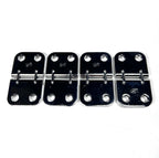 Set of 4 Stainless Steel Marine Hinges 2.75'' x 1.5'' for GEMLUX