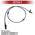 ABS Wheel Speed Sensor for Mercedes-Benz SL63 AMG (2009-2012)