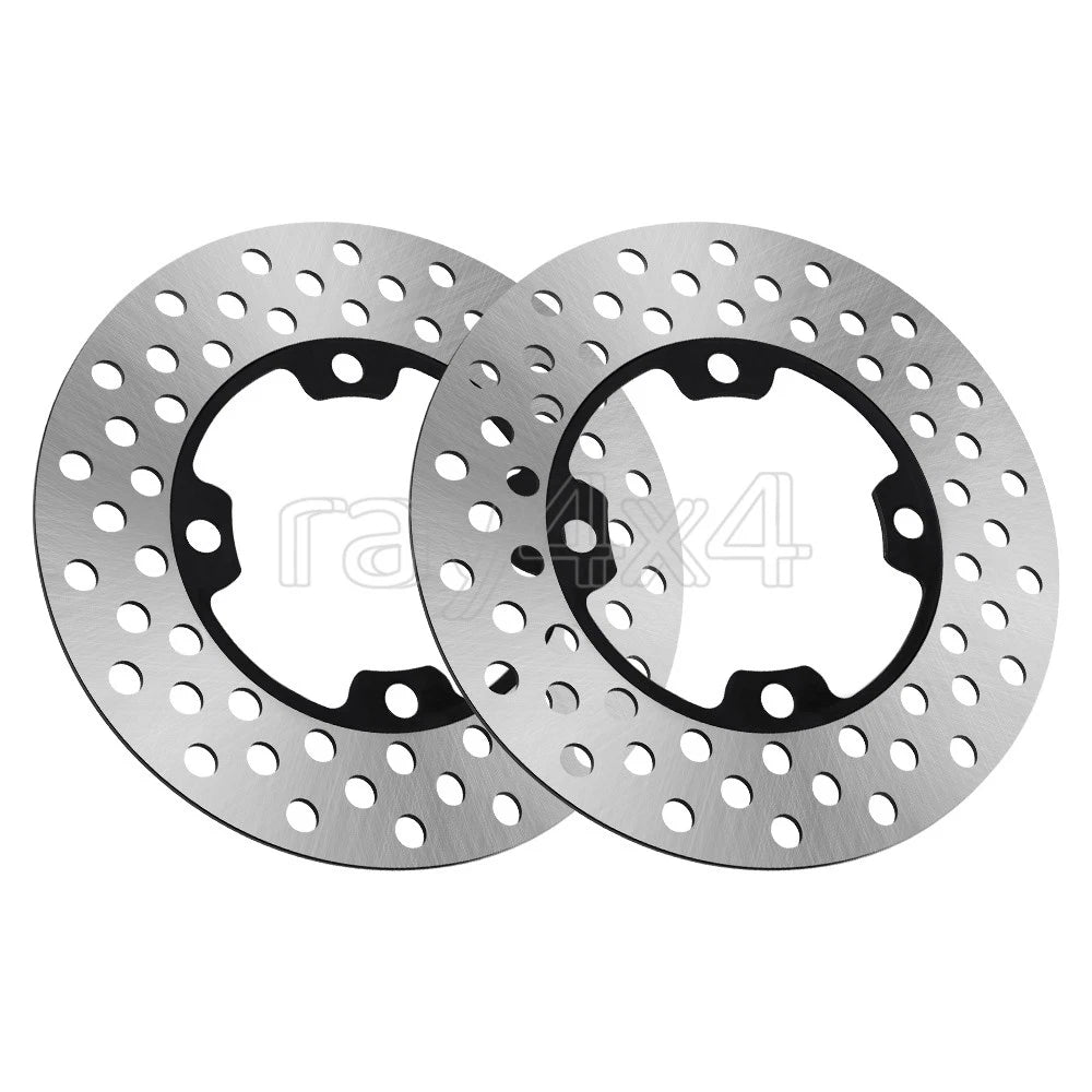 2x Front Brake Rotors for Yamaha Big Bear 400, Bruin 350, Grizzly 350, 400, 500