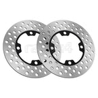 2x Front Brake Rotors for Yamaha Big Bear 400, Bruin 350, Grizzly 350, 400, 500