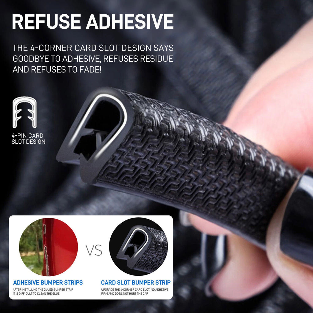 10M U-Shape Rubber Seal Trim for Car Door Edge Guard (All Weather)