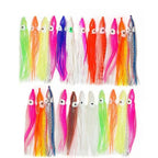 Squid Fishing Lures Skirt Bait for Saltwater (5/6/9/10/16cm)
