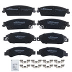 8pcs Ceramic Brake Pads Set for GMC Yukon XL (2015–2020) D1092 D1707