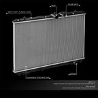Aluminum Radiator for Toyota Highlander 3.5L Hybrid (2011–2013) DPI13286