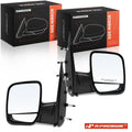 Manual Towing Mirrors for Ford E-150 E-250 E-350 (2000–2023)