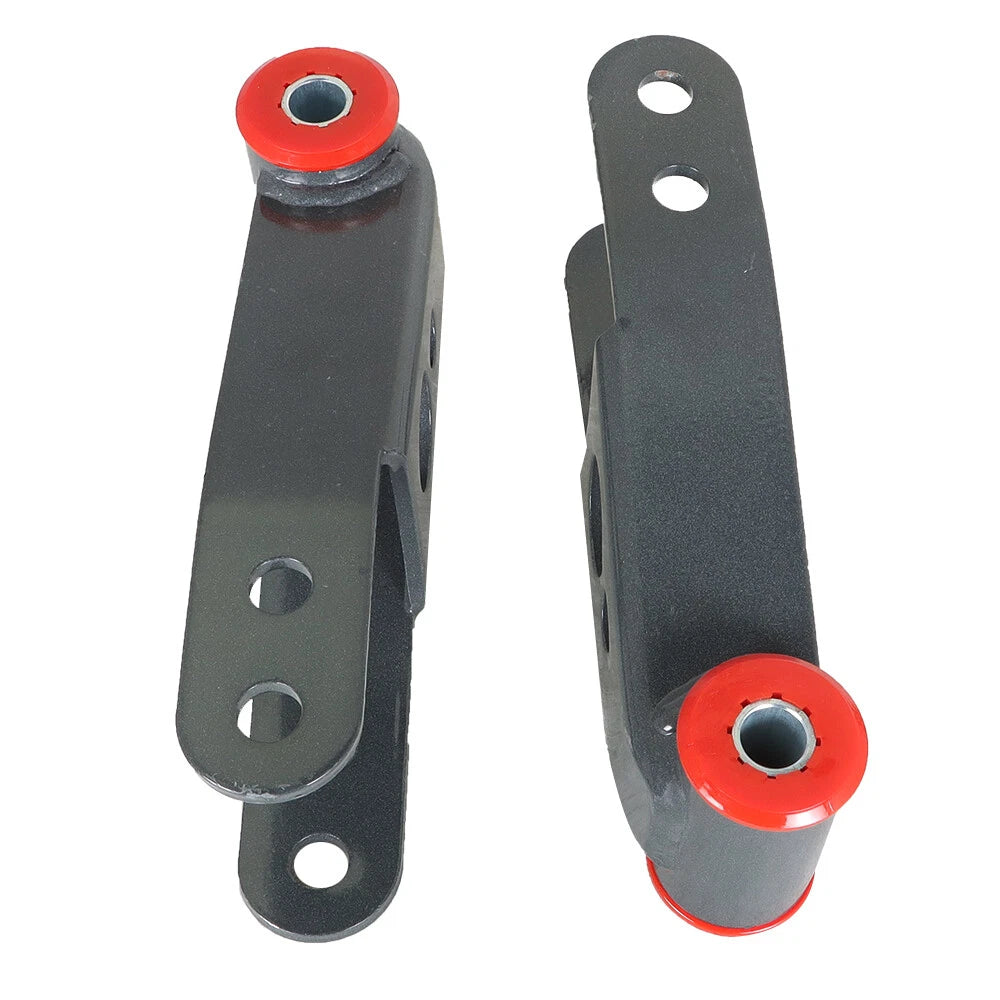 Adjustable 1"-2" Rear Lift Shackles for Jeep Cherokee XJ (1984-2001)