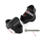 Aluminum Handlebar Bar Risers Clamp for CFMOTO 800MT (2021–2022) Black T9