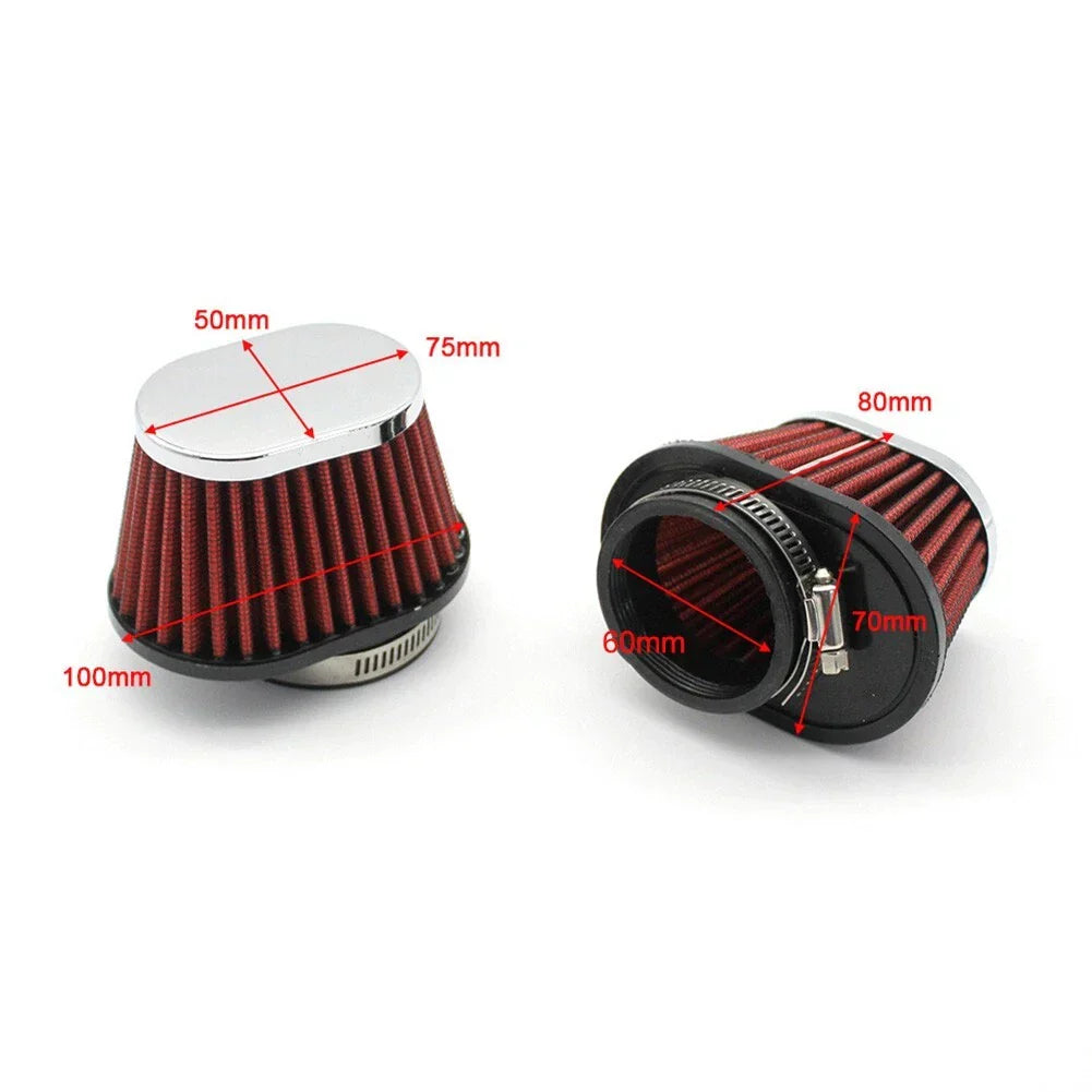 Air Filter 60mm - Double Layer Stainless Steel for Engine
