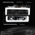 DRL LED Headlights & Bumper Turn Signal Lamps for Chevy Blazer GMC C/K (1988–2000)