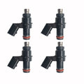 Set of 4 Fuel Injectors 49033-0015 for Kawasaki Ninja ZX6R (2007–2012)