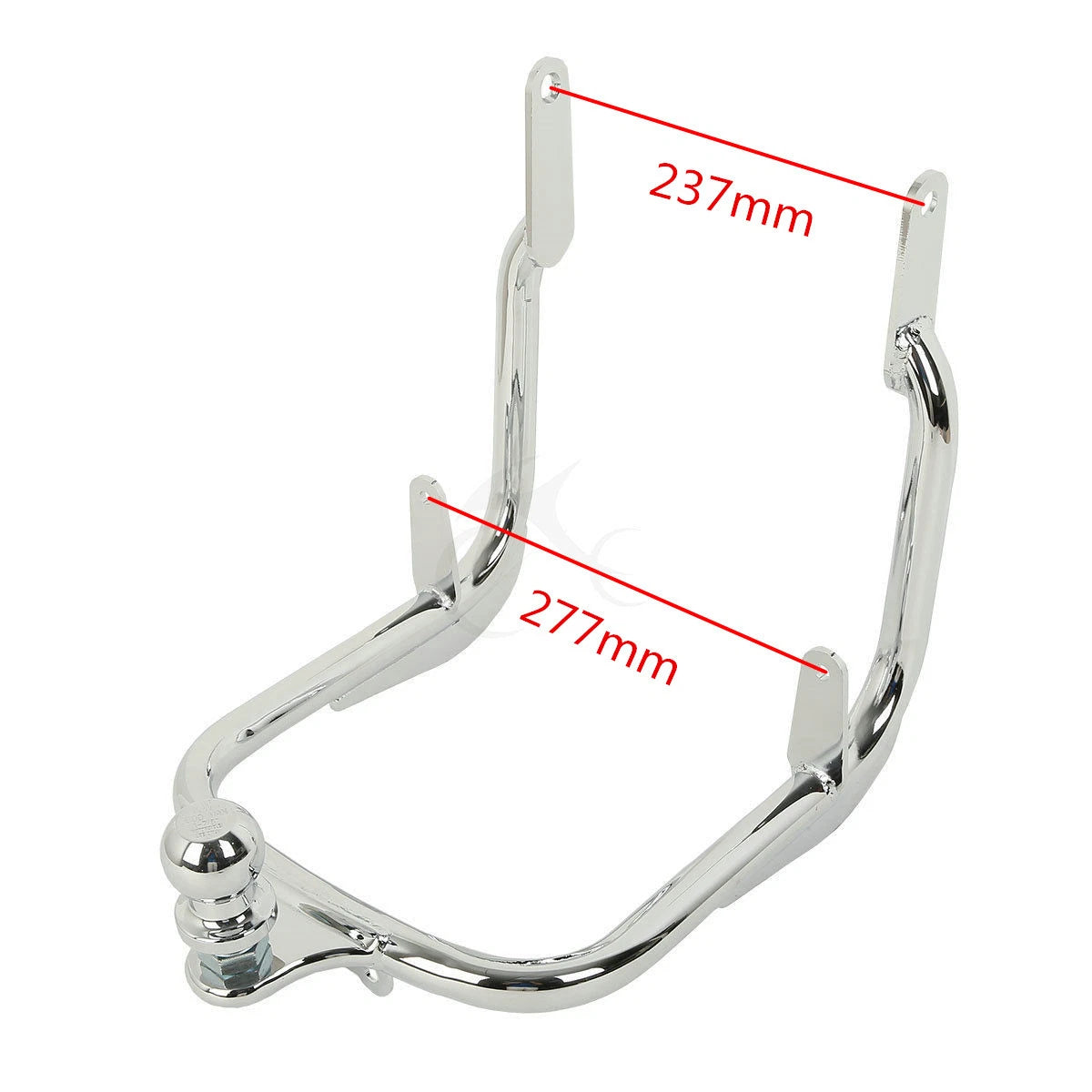 Chrome Trailer Hitch for Harley Electra Glide, Street Glide, Road King (2009–2013)