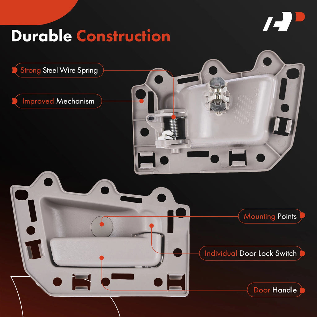 Rear Right Interior Door Handle for Jeep Grand Cherokee WK (2005–2010) Beige
